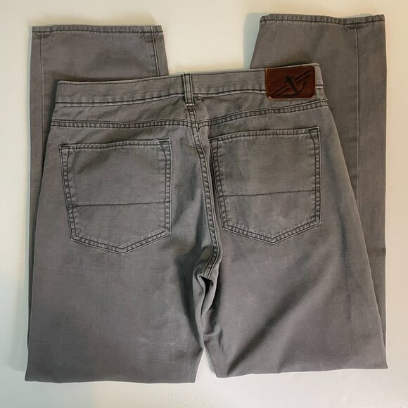 Classic Dockers men’s straight fit pants in gray. Made from 100% cotton for comf - Picture 9 of 9